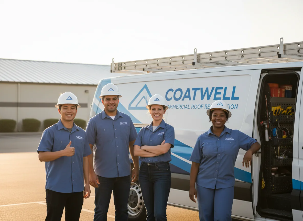 Commercial roof coating company in Pocasset, MA